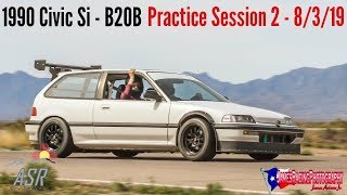 Practice Session 2 - Helping My Dad Get Faster In The B16 CRX