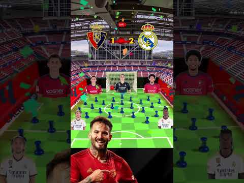 OSASUNA vs REAL MADRID | LA LIGA HIGHLIGHTS | MARBLE FOOTBALL |03/16/24| #espn #asmr