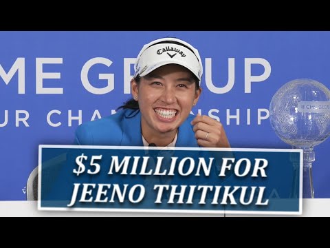 Jeeno Thitikul Wins $5 Million From CME Group Tour Championship, Aon Swing Challenge