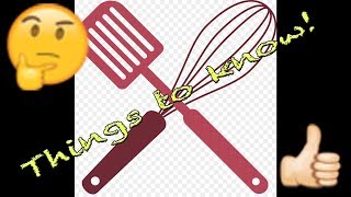 Cooking Terms - Things we all need to know