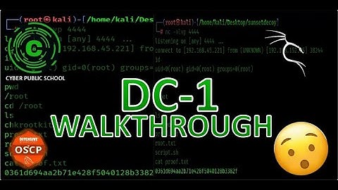 DC 01 - CTF - Without Metasploit (walkthrough)