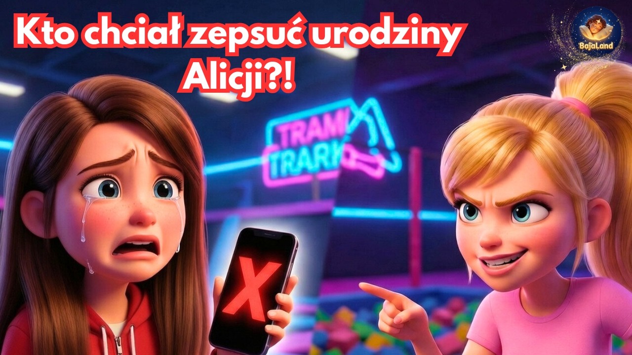 Kto chciał zepsuć urodziny Alicji?!📱😱Słuchowisko dla dzieci o zazdrości
