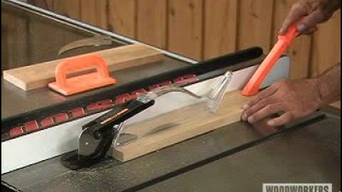 Woodworking Tips: Table Saw Safety Tips