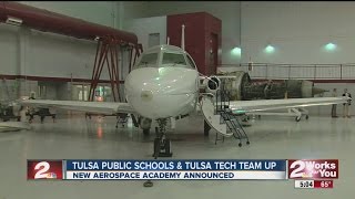 TPS and Tulsa Tech team up for aerospace school