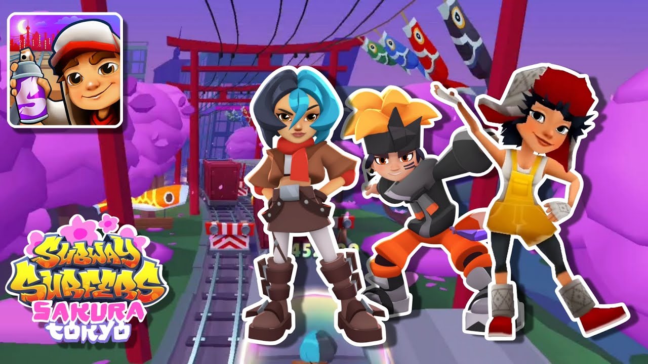 【2月】スーディー Subway Surfers Sakura Tokyo 2026 NEW UPDATE 🌸 with Skye, Kaito