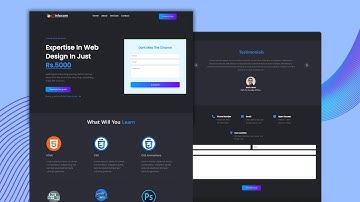 Building a Responsive Website from Scratch with HTML, CSS, and JavaScript
