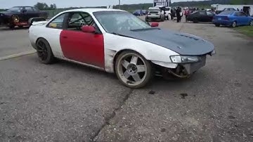 1jzgte VVT-i S14 240sx Start up and load to the trailer