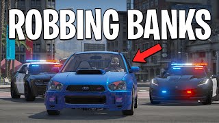 Robbing Every Bank in GTA 5 RP