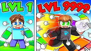 Upgrading NOOB to GOD in Roblox YouTuber Race Clicker screenshot 1