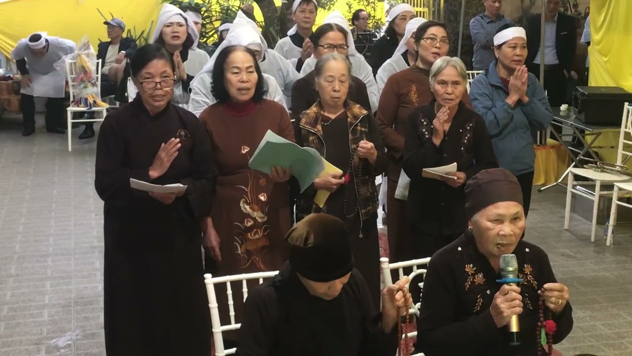 TỤNG KINH DI QUAN DẪN LỘ CHO CHÂN LINH CỤ LÊ THỊ THÁI THƯỢNG THỌ 93 TUỔI 