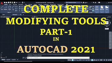 S01E06 MODIFYING TOOLS PART-1 IN AUTODESK AUTOCAD 2021.