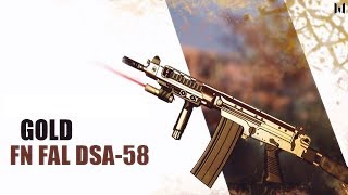 Warface Gold FN FAL DSA-58