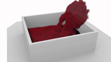 Blender Fluid Particles Test 08