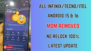 ALL TECNO/INFINIX/ITEL OS15 & OS16 MDM [EASY-BUY] REMOVED || NO RELOCK .LATEST SOLUTION 2026 #mdm