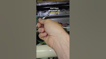 how to clean a flame sensor with a dollar bill #furnace #heat #shorts
