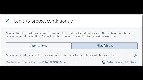 How to Backup Tally ERP In Acronis Cyber Protect With Continuous data protection (CDP)