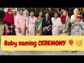 Naming ceremony program  full day with family 