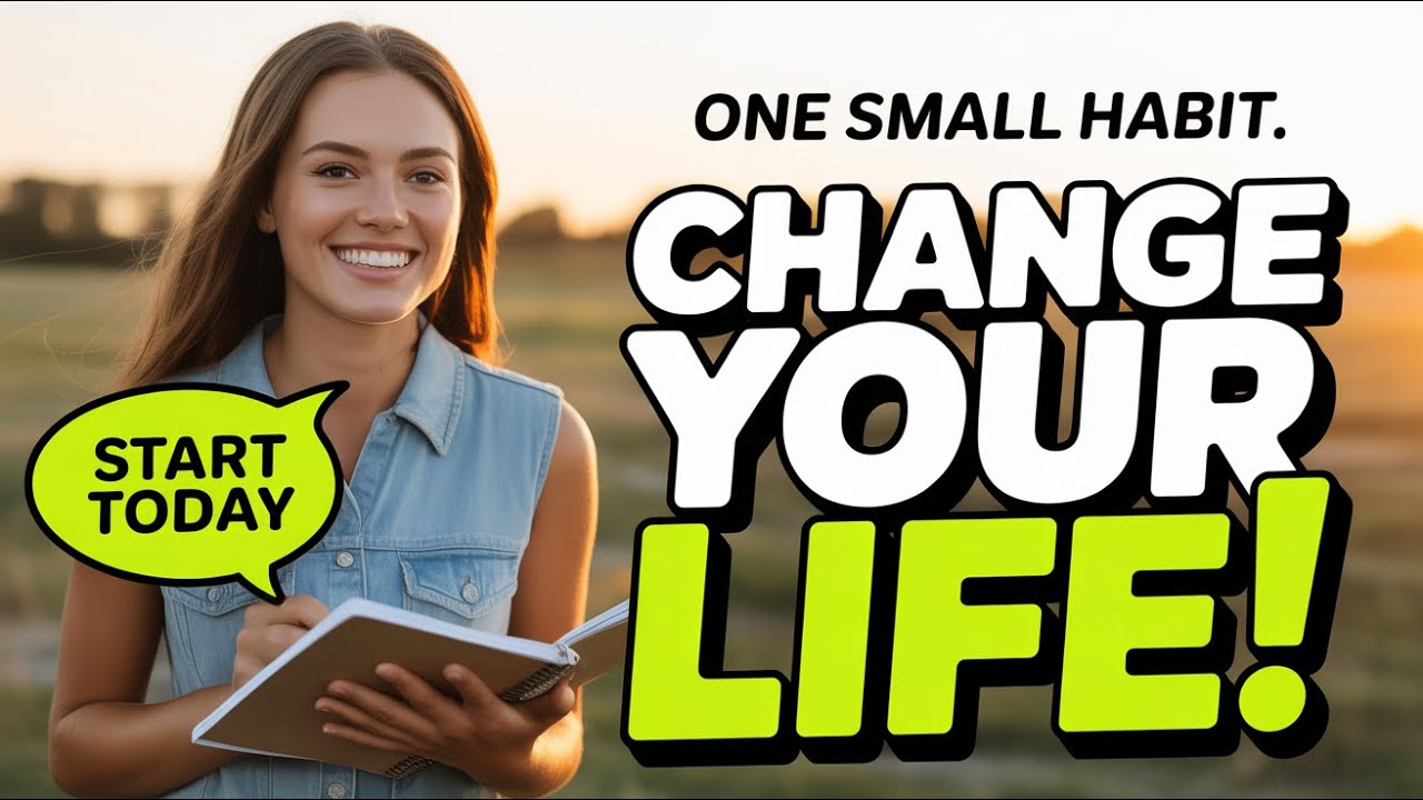 "One Small Habit That Can Change Your Life Forever | Morning Routine ...