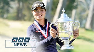 Pinay-Japanese Teen Yuka Saso Bags Us Womens Open F Le Anc