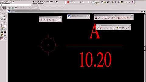 Hướng dẫn học Microstation SE 3.1 _ Thầy  Đinh Công Hoà