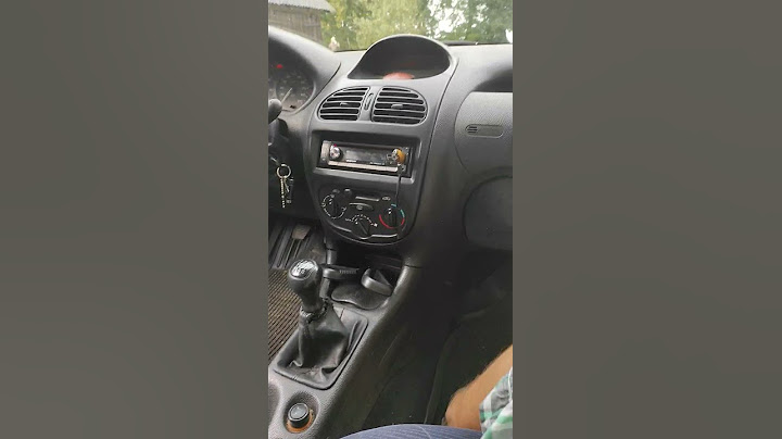 smart feature of a Peugeot 206