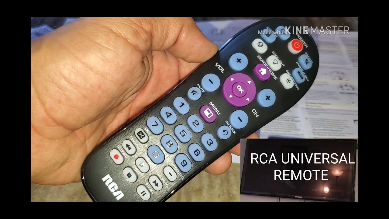 RCA RCR414BHE 4-Device Universal Remote Control | ubicaciondepersonas