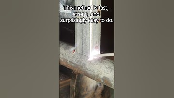 Genius 90° Square Tube and Pipe Connection Trick!