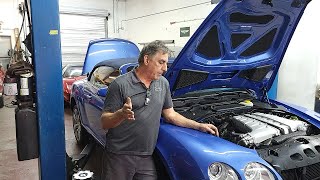 Early Bentley Continental (GT/GTC/Flying Spur) issues and how to diagnose them