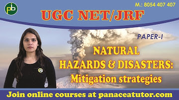 Natural Hazards & Disasters: Mitigation Strategies #Paper1 #UGC/NET #JRF by PanaceaTutor