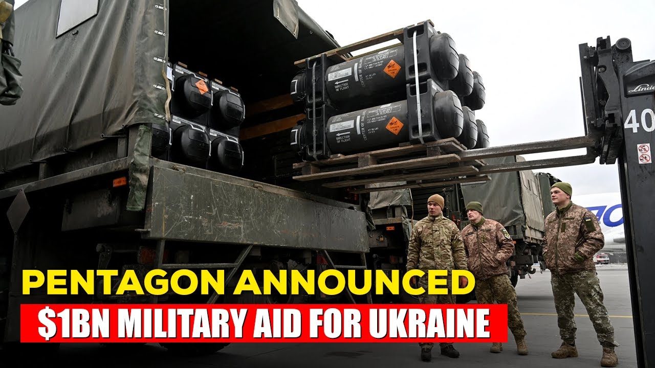 Pentagon Announces $1bn Military Aid to Bolster Ukraine Defense - YouTube