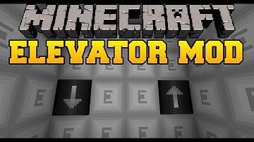 Minecraft Mod Showcase - Elevator Mod - Mod Review