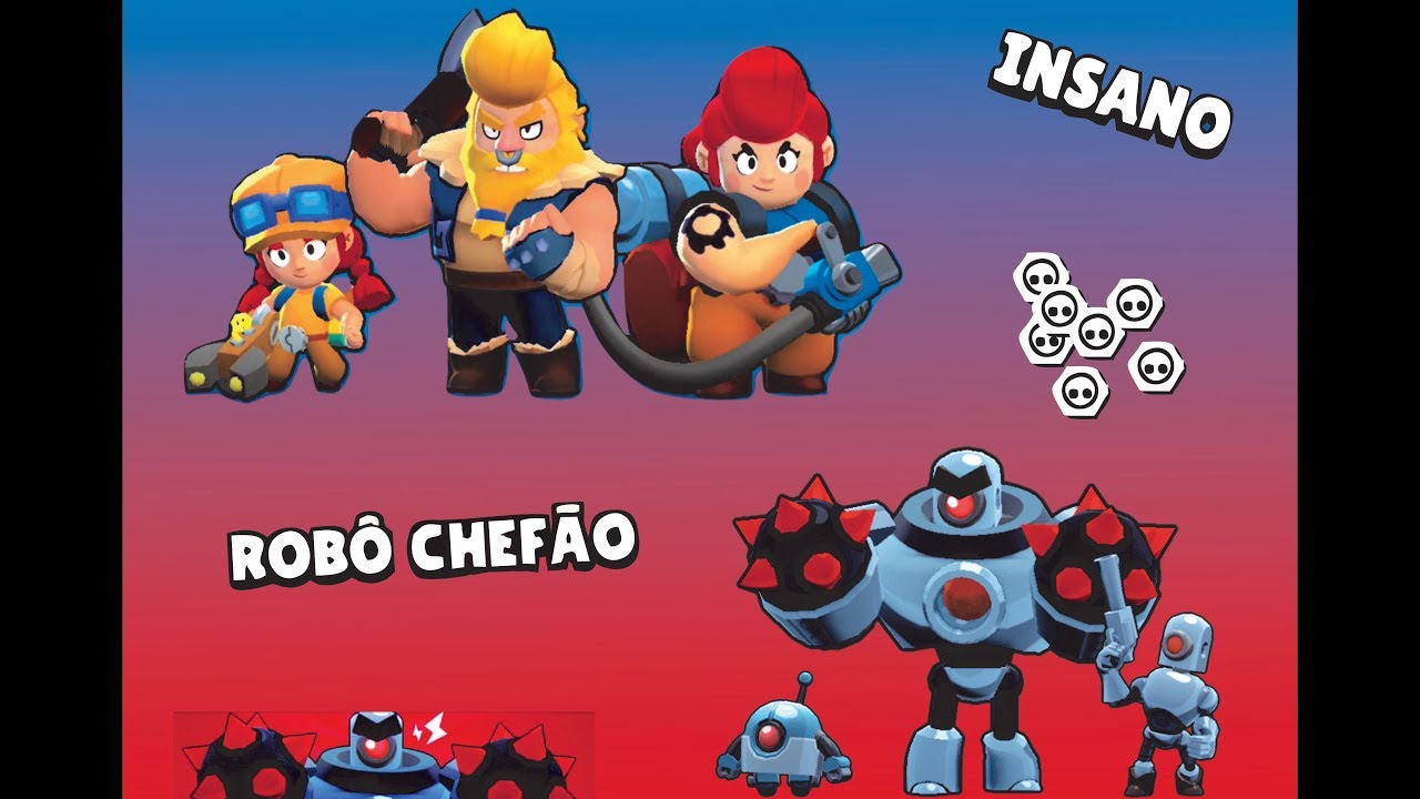 Download Venci O Robo Chefao No Modo Insano Parte 1 Brawl Stars Mp3 Mp4 3gp Flv Download Lagu Mp3 Gratis - bug do robo chefao brawl stars