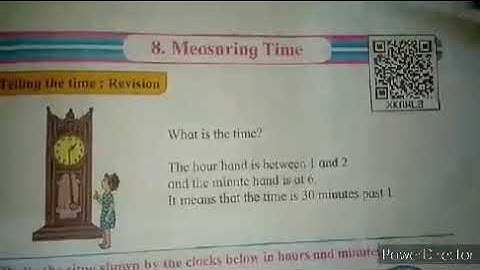 Std-4th I Sub-Maths| 8. Measuring Time.