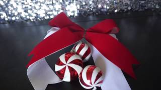 DIY Christmas Peppermint Wreath || Vlogmas