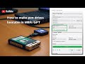 How to make USB/Pen Drive Bootable in MBR/GPT | Make your USB BOOTABLE in MBR or GPT | Easy Steps