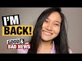 I'm back! | WARNING! | Good news and bad news