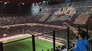 AC Milan-Inter(2019.09.21) Curva Sud-Che Confusione