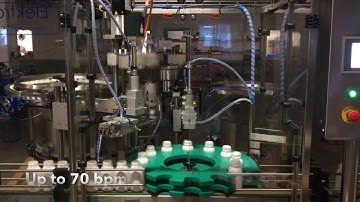 SERVO FULL AUTOMATIC CAPPING MACHINERY