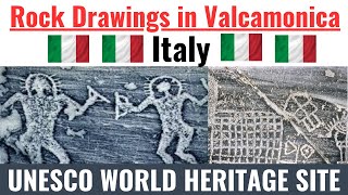 Rock Drawings In Valcamonica