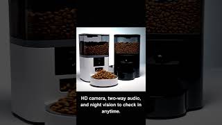 Feed AND watch your pet from anywhere 🐾📷 The SmartPaw auto-feeder — HD camera, 2-way audio, n