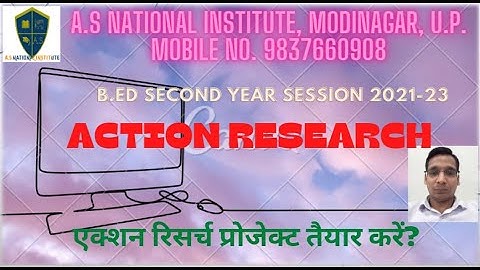 B.ed Second Year Action Research File Session 2021-23 || CCS University Meerut|| By Ayush Singhal