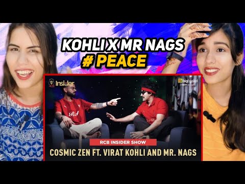 Cosmic Zen ft. Virat Kohli and Mr. Nags ✌😇 | RCB Insider Show | IPL 2025 l Pak Reation