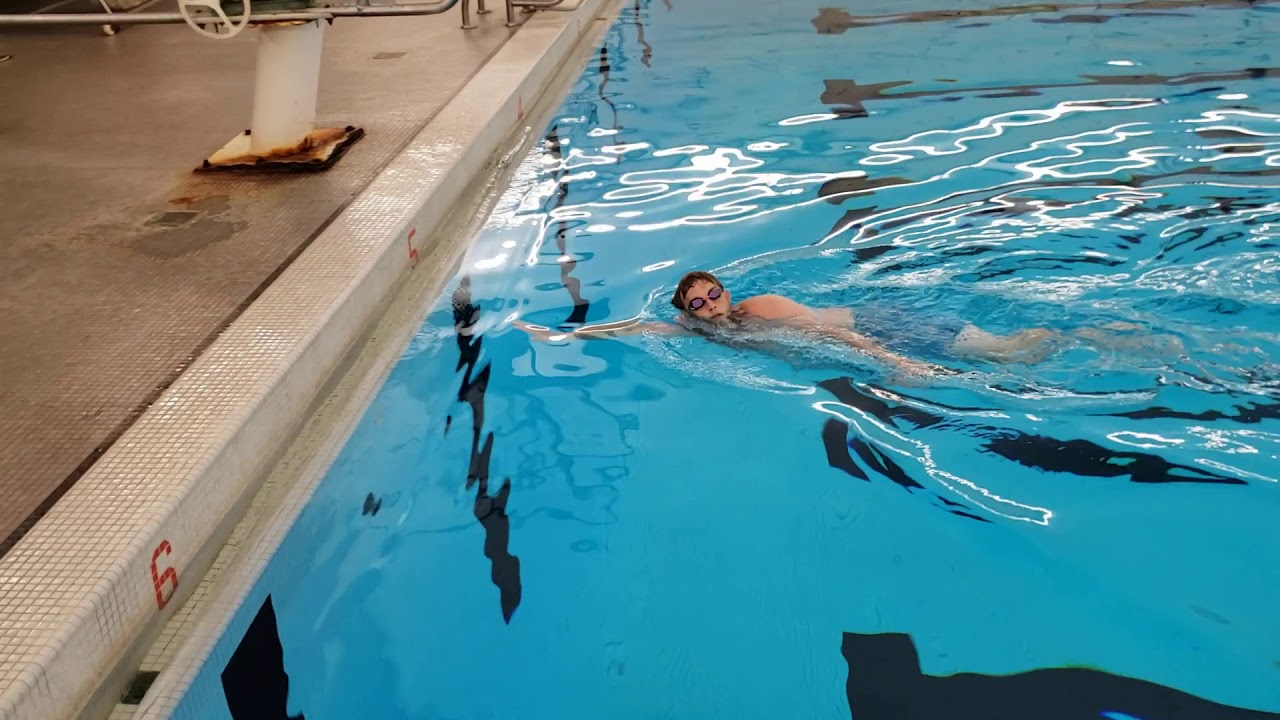 Lamar Aquatics Sidestroke Open Turn YouTube