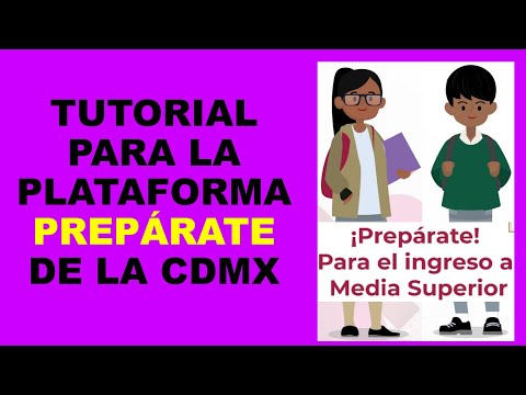 Soy Docente: TUTORIAL PARA LA PLATAFORMA PREPÁRATE DE LA CDMX