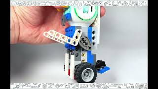 This LEGO Zombie Bot Walks 🤖 | Fun STEM Robot Build for Kids