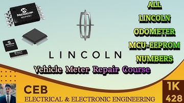 All LINCOLN ODOMETER eeprom & mcu numbers | LINCOLN MILEAGE CORRECTION