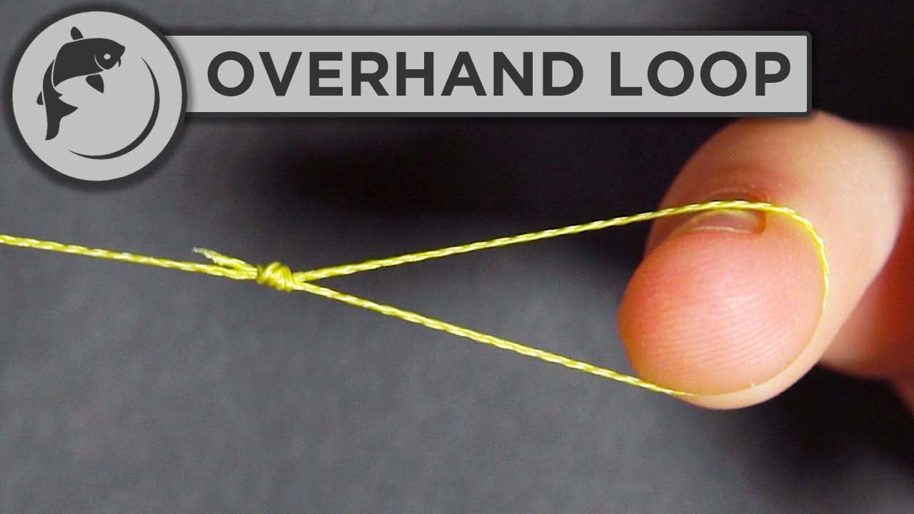 How To Tie an Overhand Loop Knot 