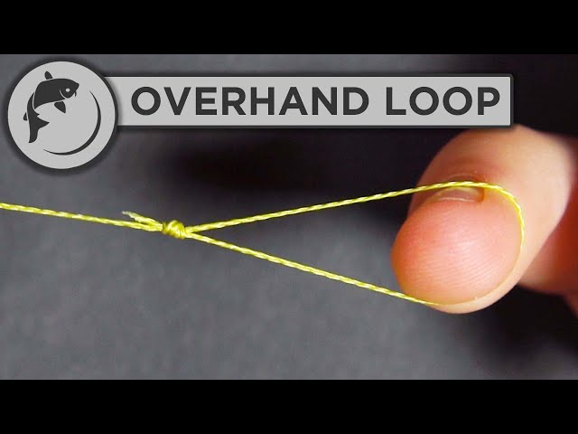 How To Tie an Overhand Loop Knot 