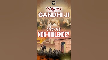 Why did Mahatma Gandhi Ji Choose Non-Violence and Satyagraha? #gandhiji #Gandhi #india #tathastuics