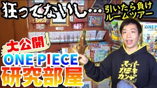 【ルームツアー】大人の『ワンピース研究部屋』が狂気じみてた【ジャングルすぎて床抜けそう】